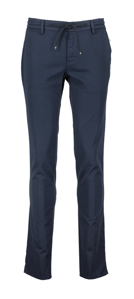 Donkerblauwe broek extra slim fit Masons 