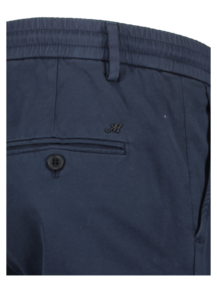 Donkerblauwe broek extra slim fit Masons 