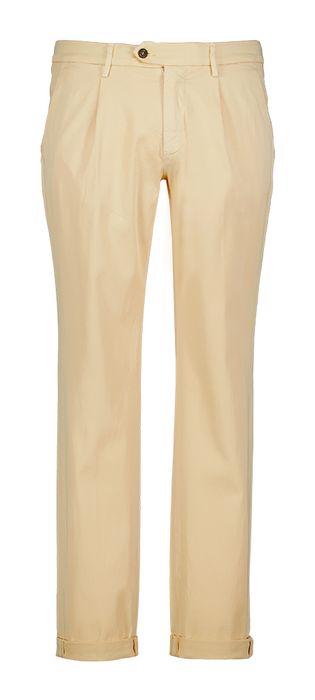 Gele geklede broek Masons