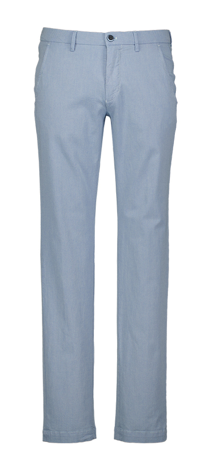 Blauwe broek met print Masons 