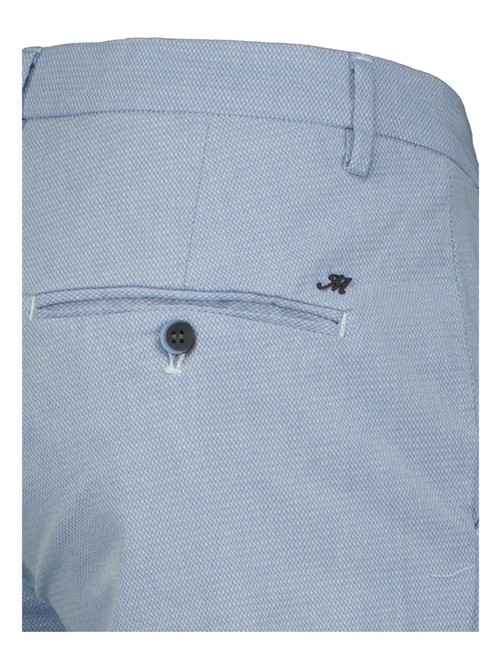 Blauwe broek met print Masons 