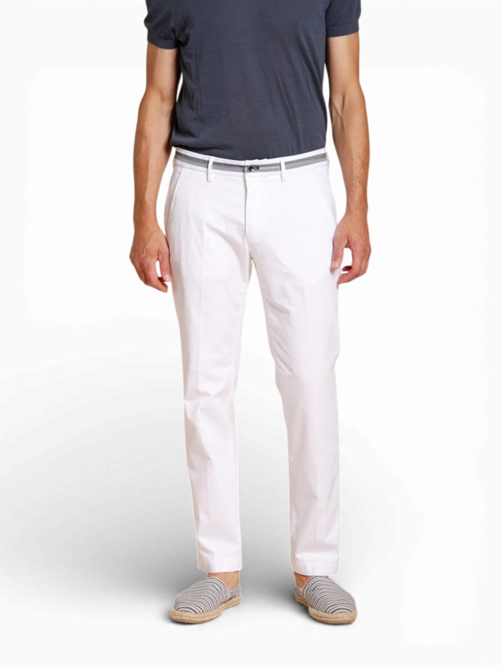 Witte chino Mason's