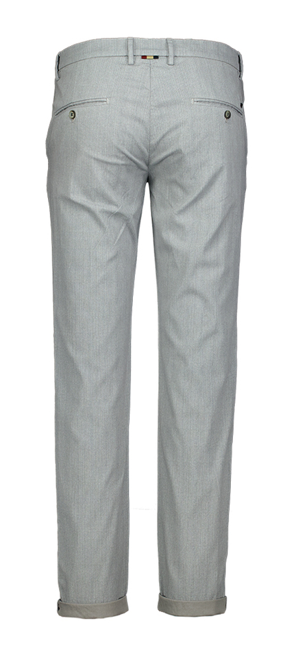 Grijze chino met structuur Mason's