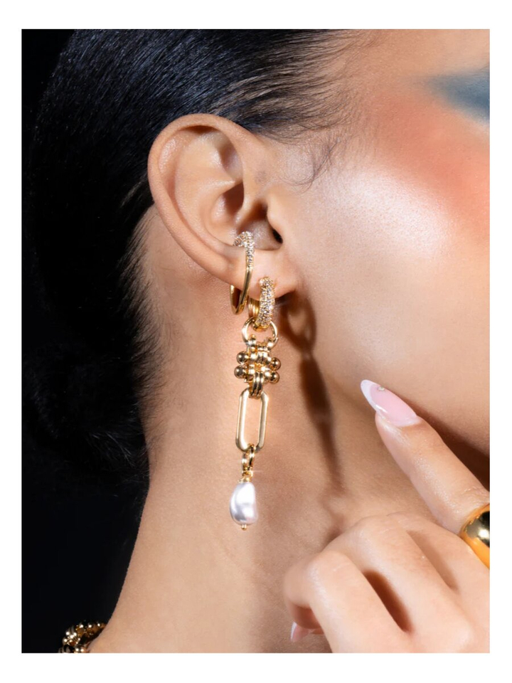 Gouden oorbellen Constellation Or Cookie Shark 