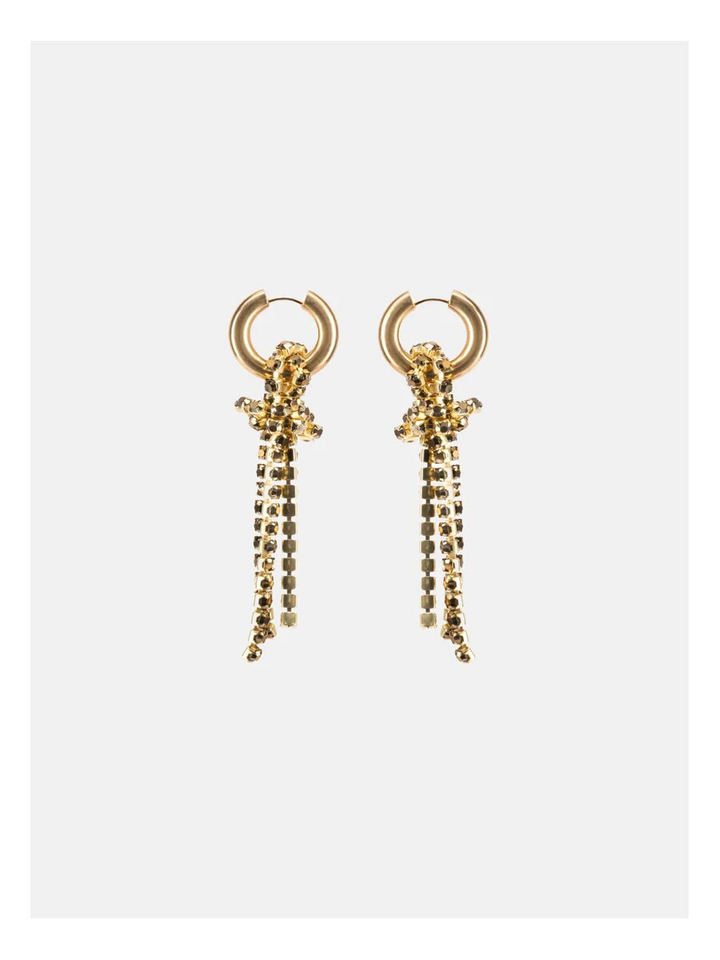 Gouden oorbellen Chnucky Knot Cookie Shark 