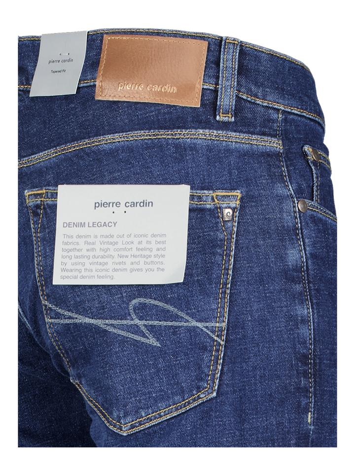 Blauwe straight jeans Pierre Cardin
