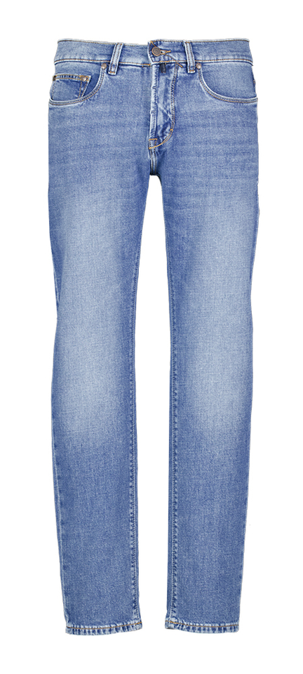 Blauwe straight jeans Pierre Cardin
