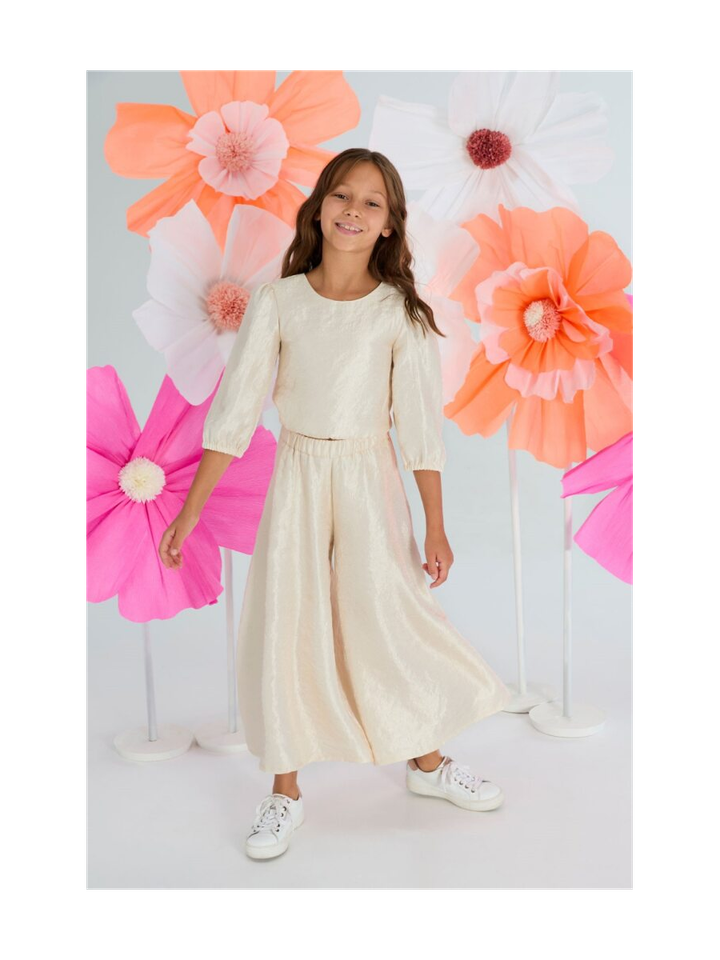 Goudkleurige bloes Valerie Blue Bay