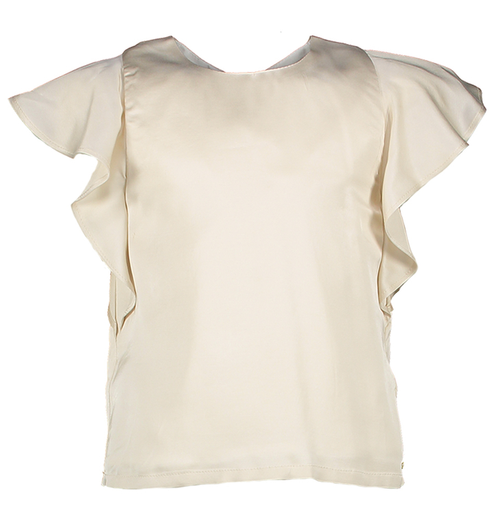 Goudkleurige bloes Violette Blue Bay