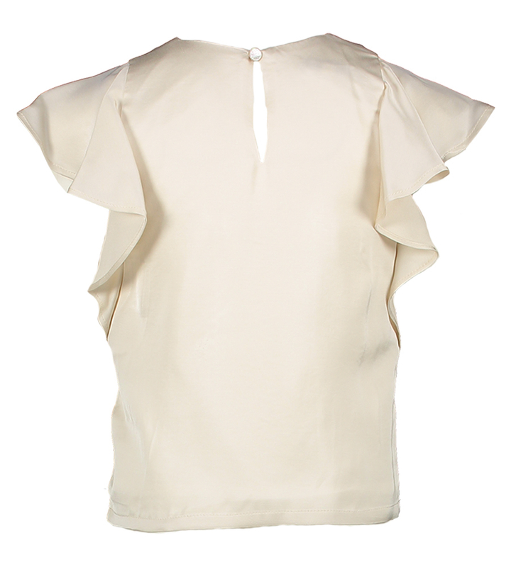 Goudkleurige bloes Violette Blue Bay