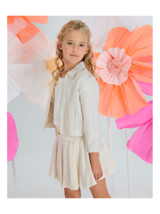 Goud kleurige rok Odette Blue Bay