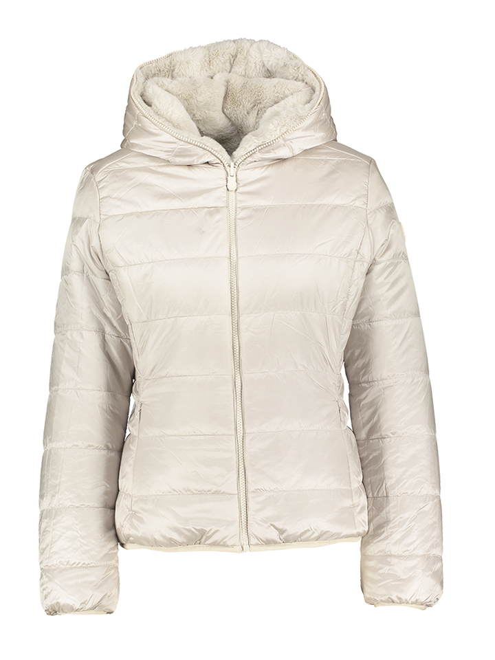 Beige omkeerbare jas Save The Duck 