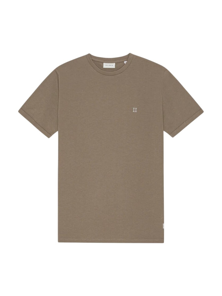 Taupe t-shirt met korte mouwen Les Deux