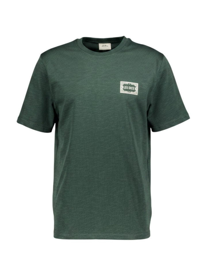 Groene katoenen T-shirt Les Deux 