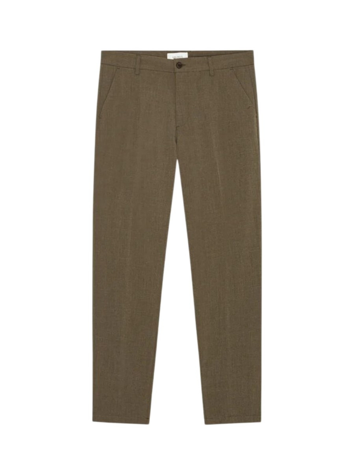 Bruine lange broek Les Deux