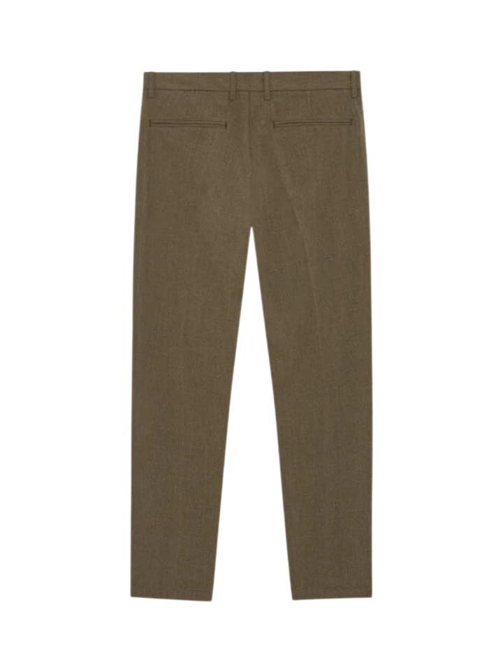 Bruine lange broek Les Deux