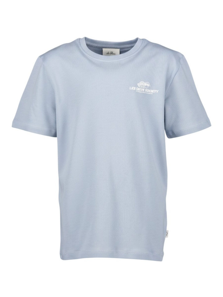 Lichtblauwe T-shirt Les Deux 