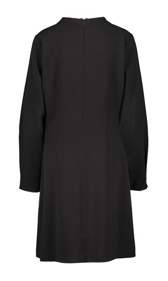 Zwarte jurk met riem Yastumino Y.A.S