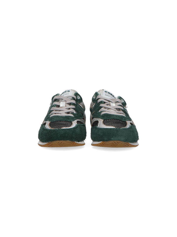Groene lage sneaker Equipe Revenge Diadora