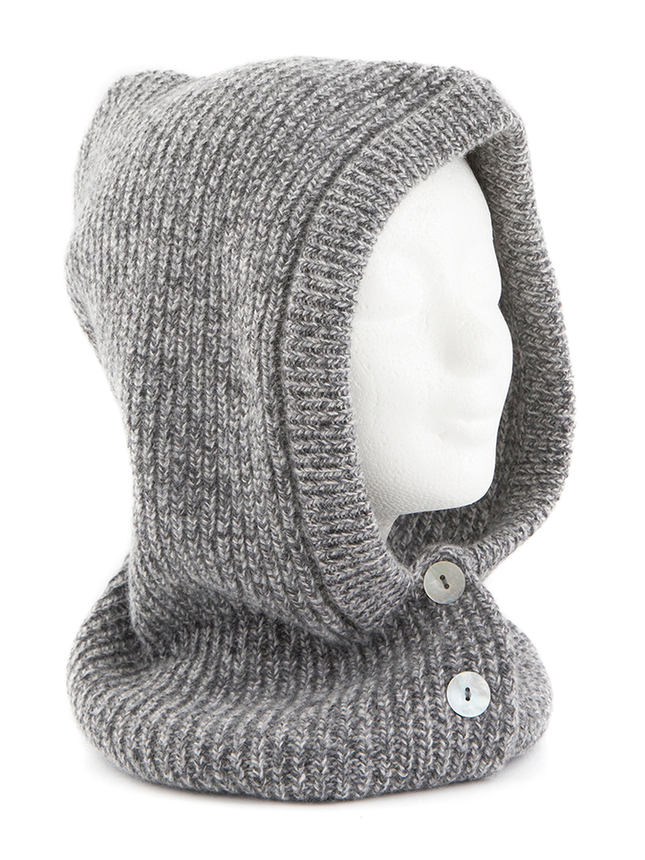 Cashmere grey bivakmuts Cagoule Mardi