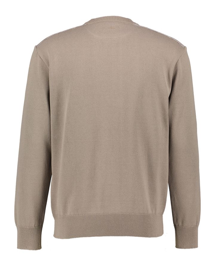 Bruine trui met schouder detail Paul&Shark