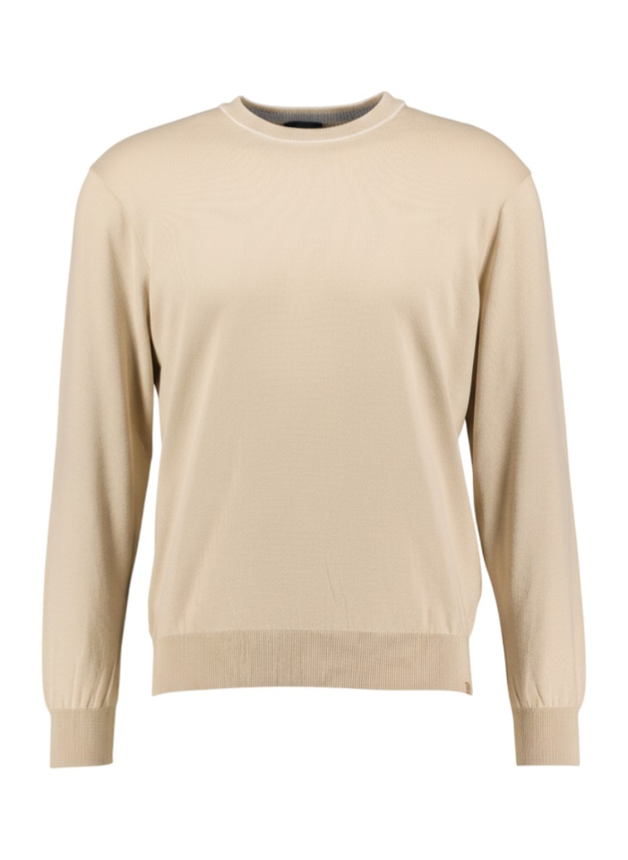 Beige turi met ronde hals Paul&Shark