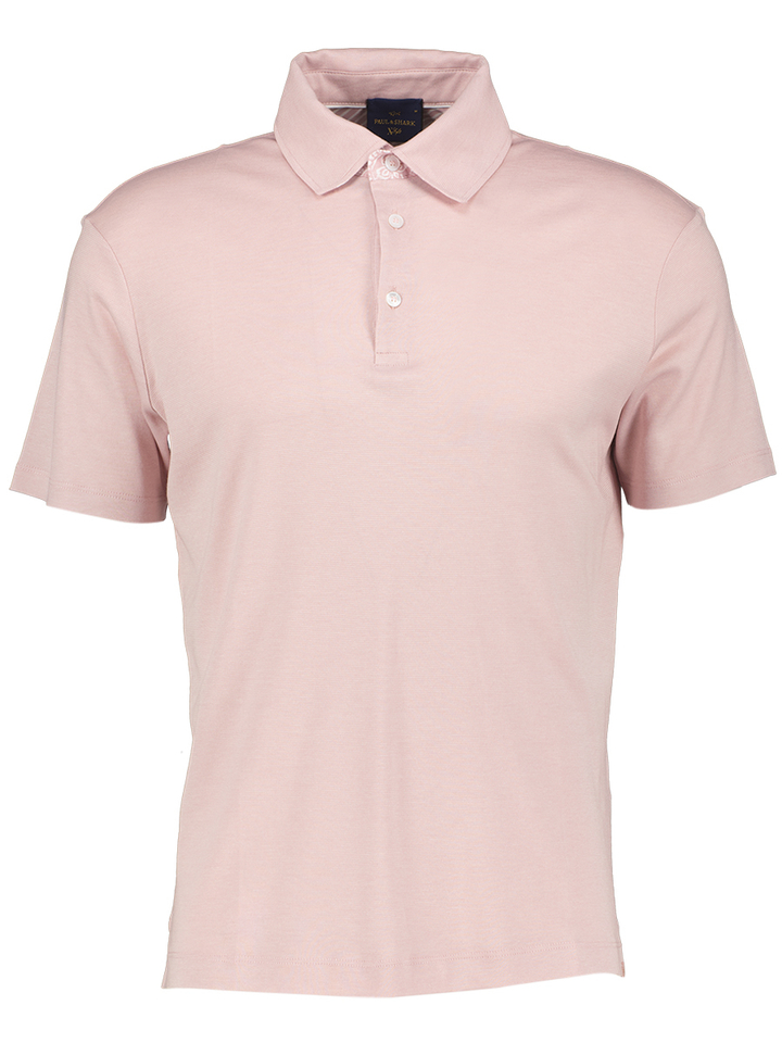 Lichtroze polo Paul&Shark