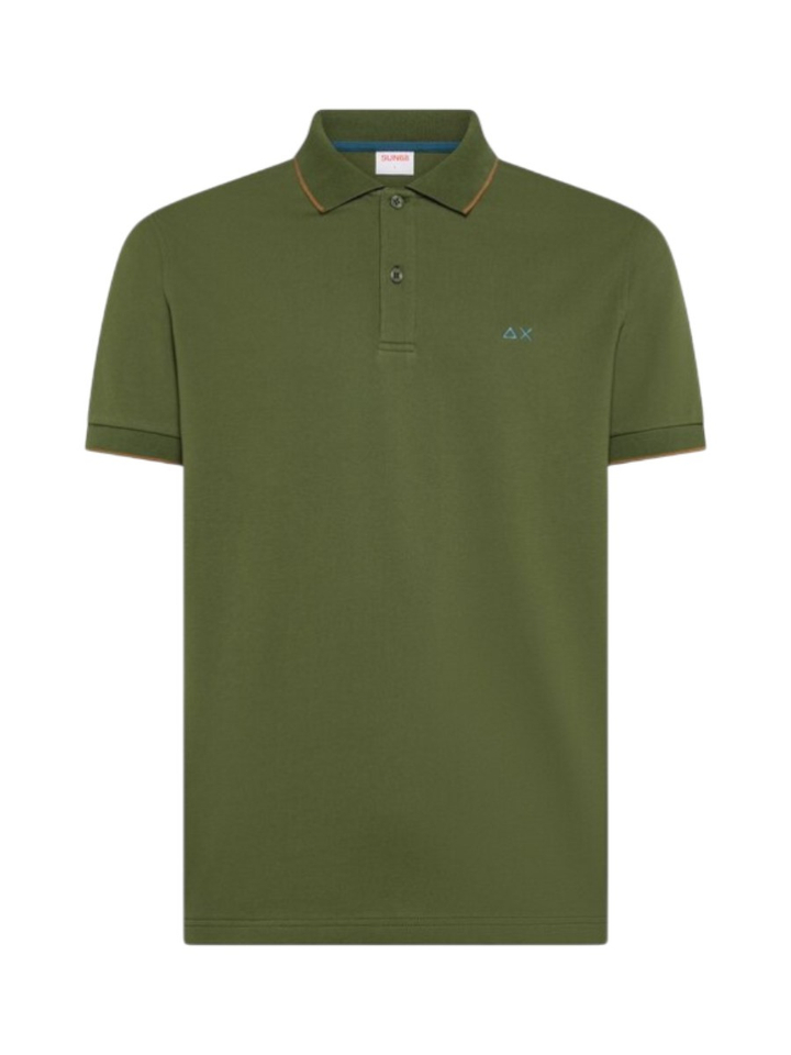 Kaki groene polo Sun68