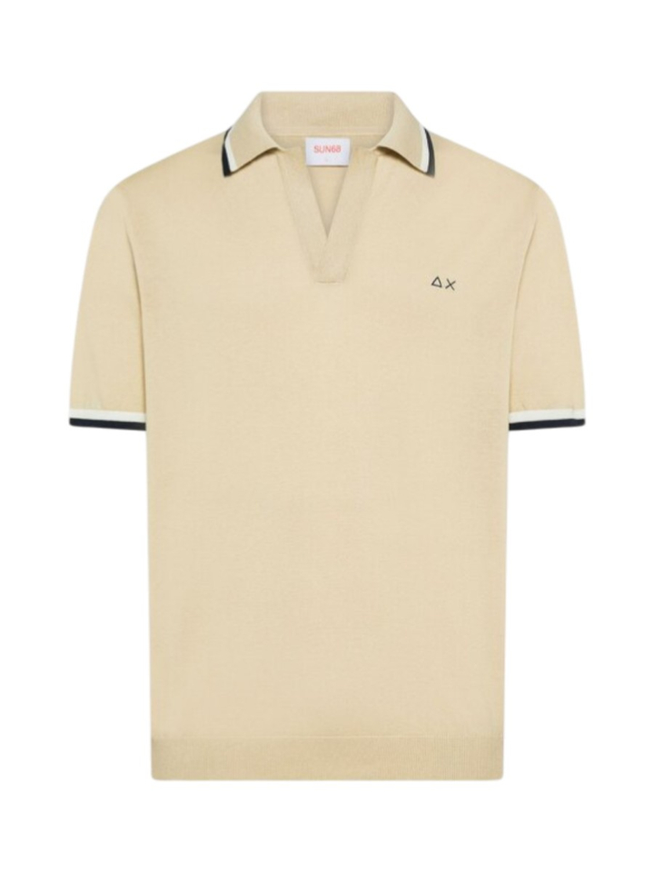 Beige polo Sun68