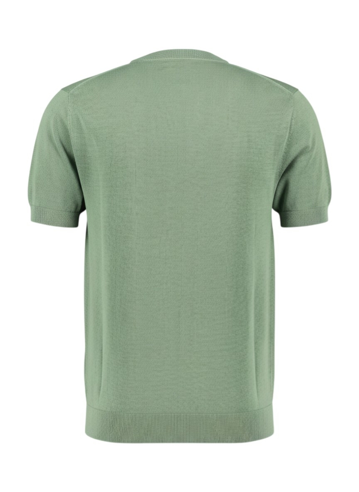 Groene pull met korte mouwen Sun68