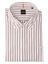 Wit katoenen hemd (regular fit) met strepen en lange mouwen Hugo Boss