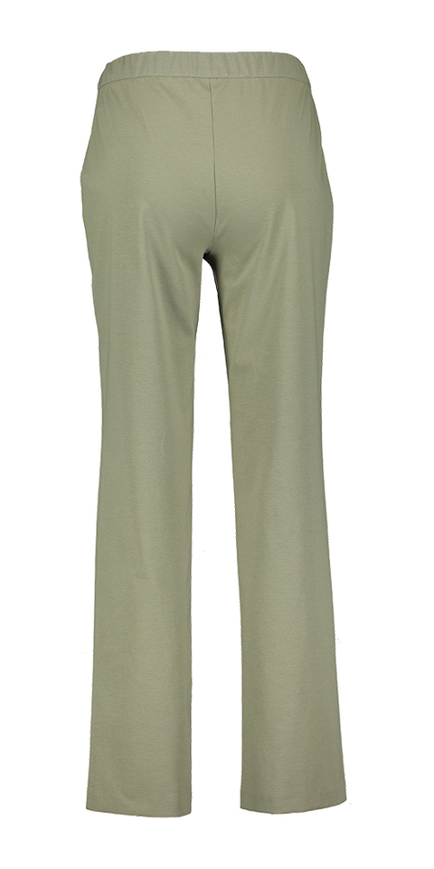 Kaki groene broek met elastiek Coso Mayerline