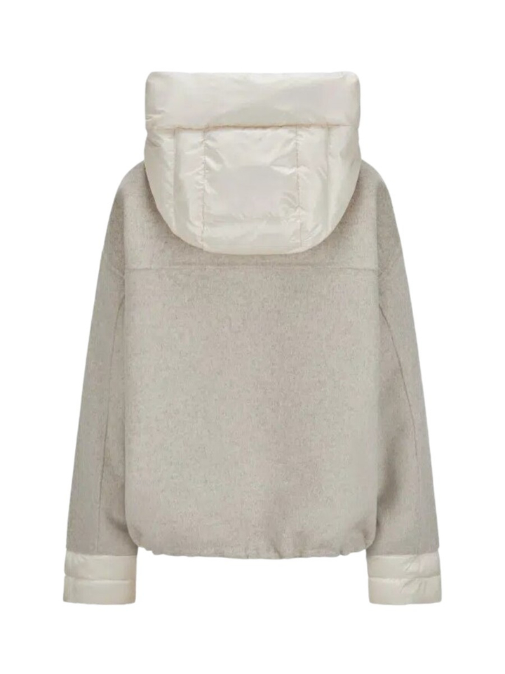 Beige jas met kap  Maddy Milestone