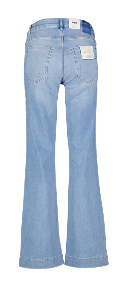 Blauwe wide leg jeans Brax