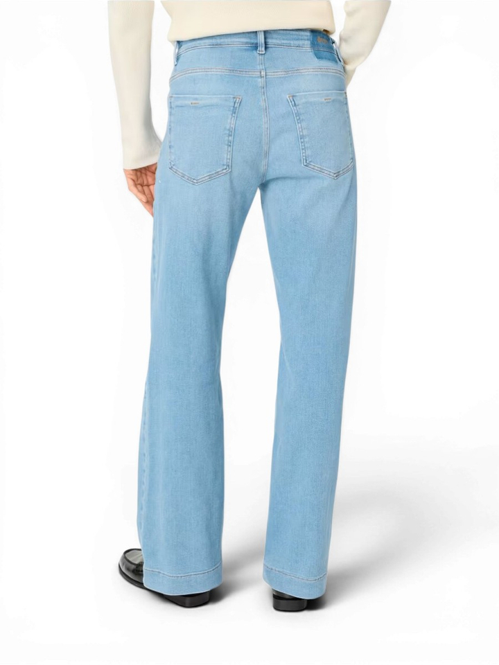 Blauwe wide leg jeans Brax