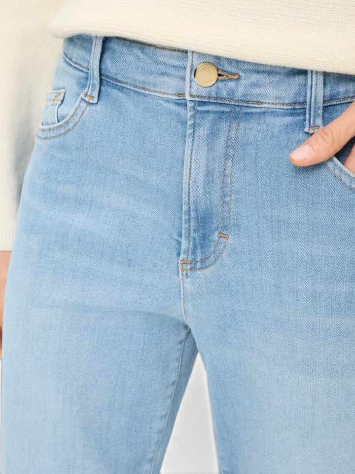 Blauwe wide leg jeans Brax