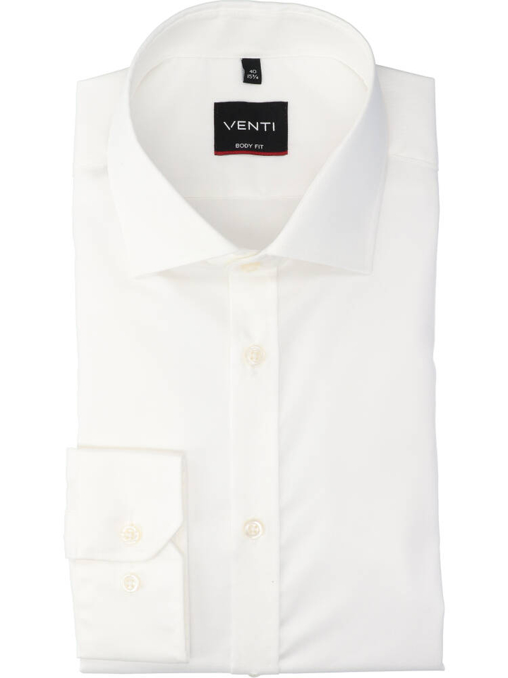 Pristine katoenen hemd (regular fit) met extra lange mouwen Venti 