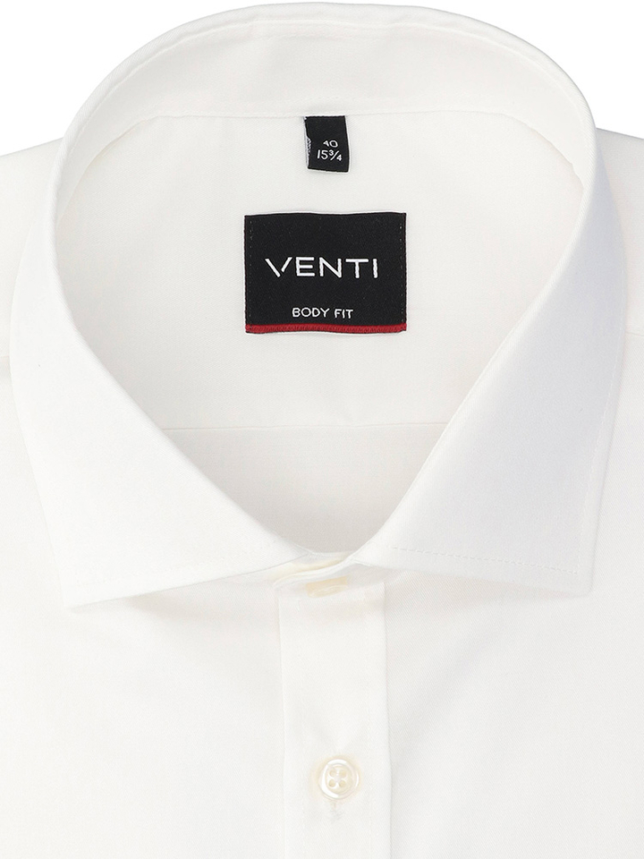 Pristine katoenen hemd (regular fit) met extra lange mouwen Venti 