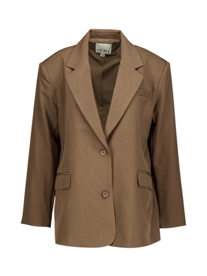 Bruine oversized blazer Fava Ichi