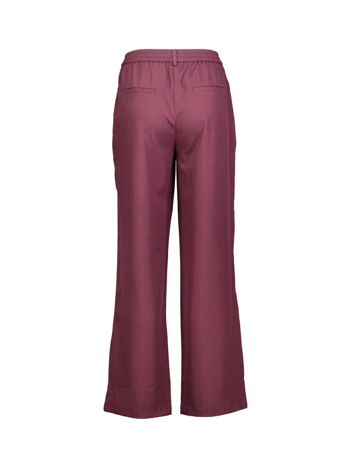 Bordeaux wijdvallende broek Fava Ichi 