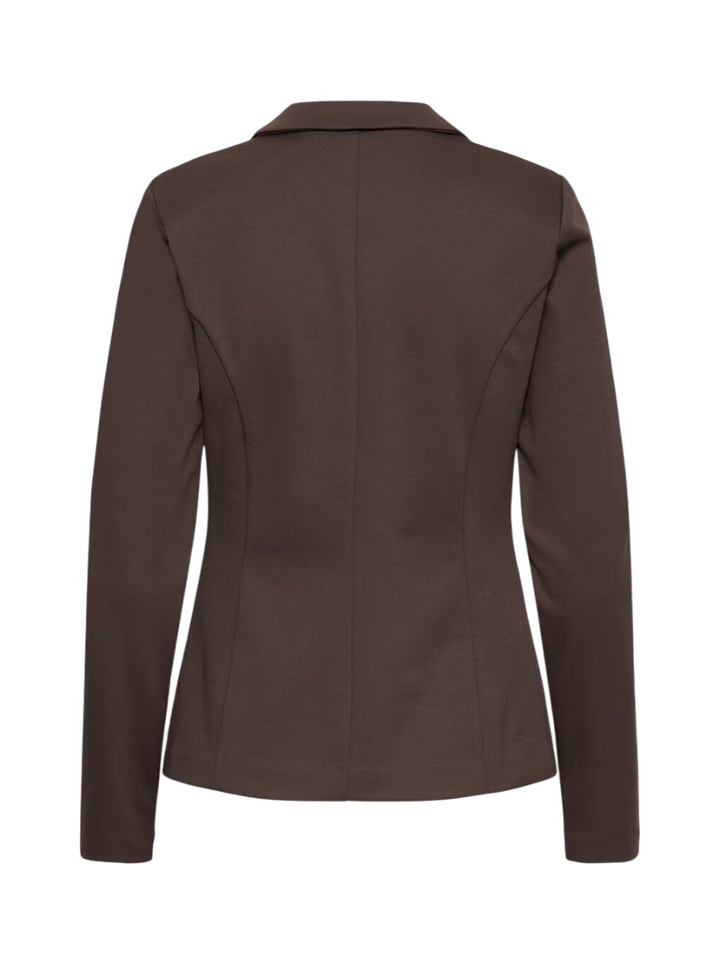 Donkerbruine tijdloze blazer Kate Ichi