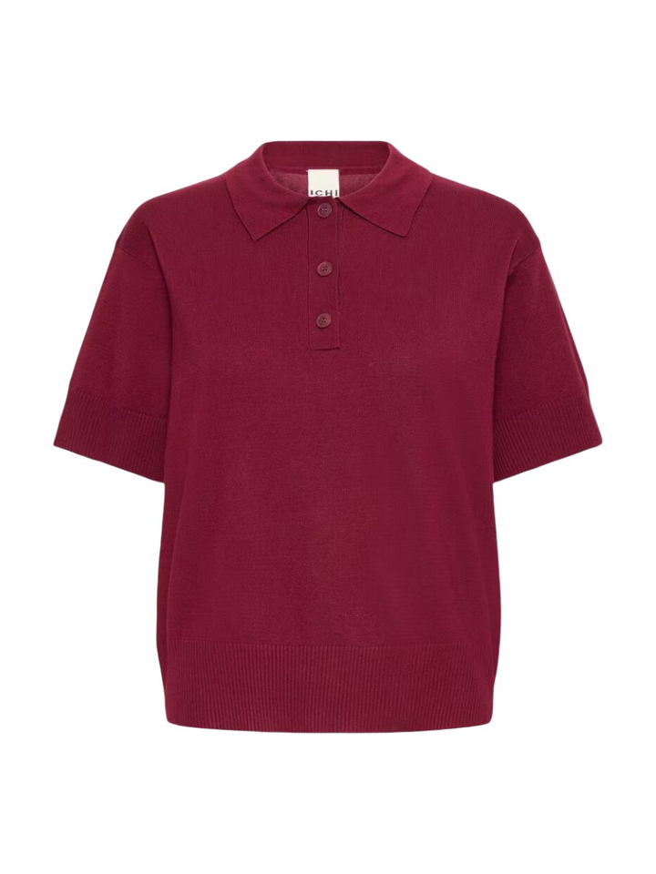 Bordeaux poloshirt Luls Ichi