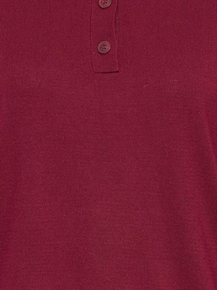 Bordeaux poloshirt Luls Ichi