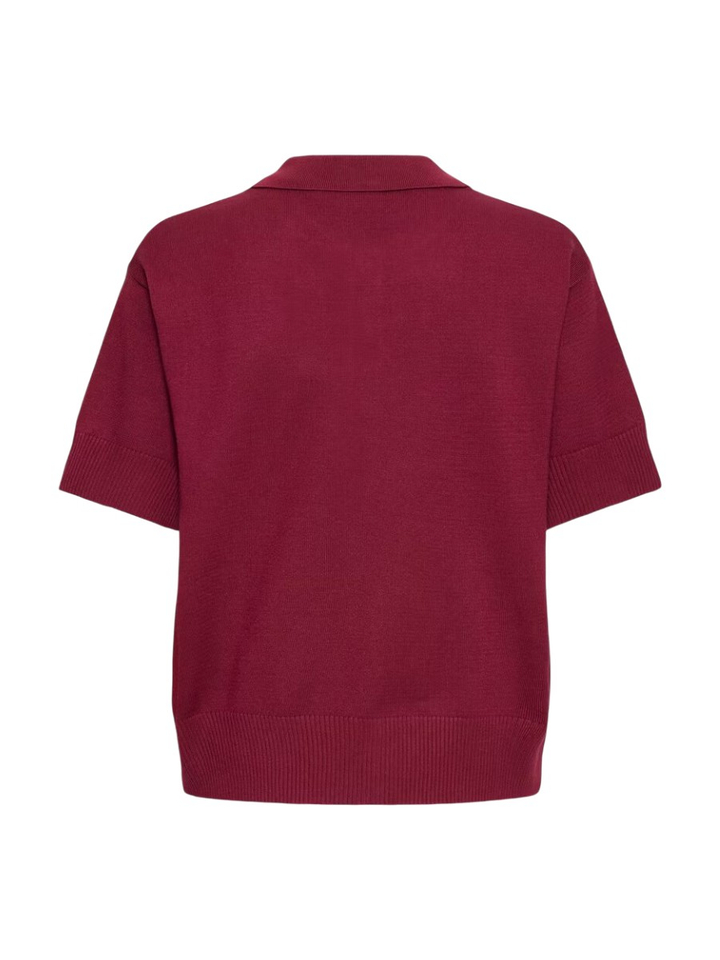 Bordeaux poloshirt Luls Ichi