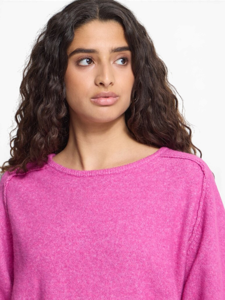 Roze pull met korte mouwen Dasila Ichi