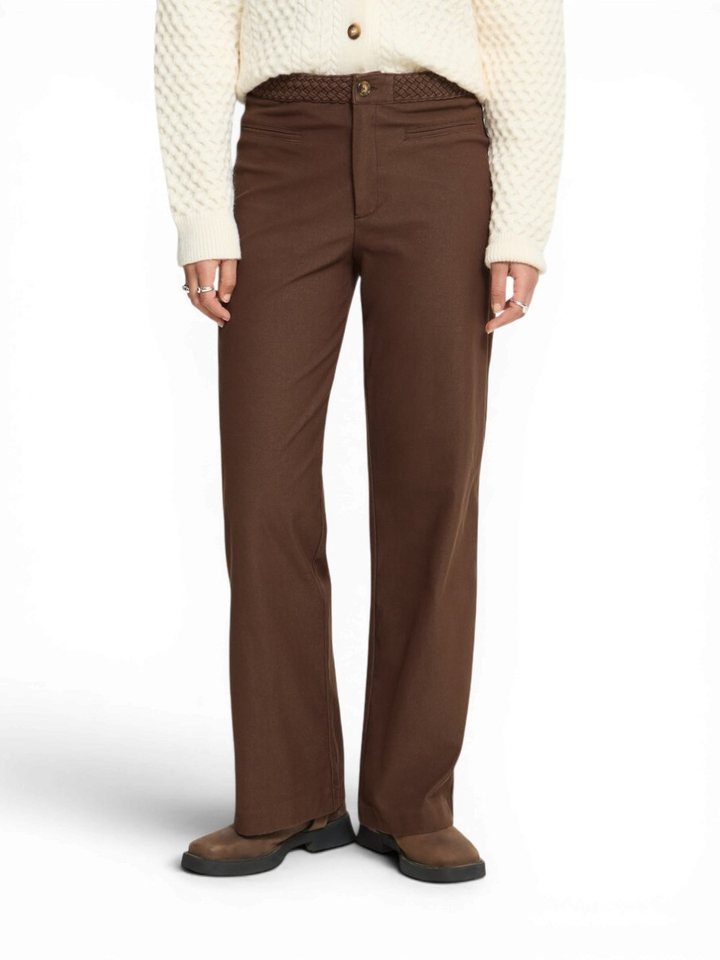 Bruine broek Kate Denim Ichi