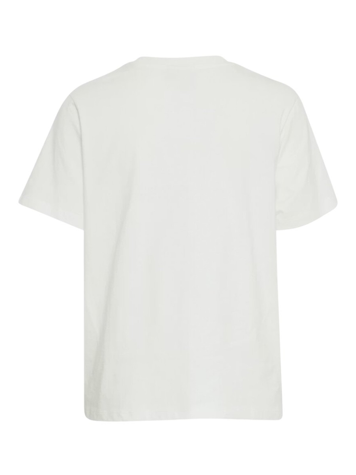 Wit katoenen t-shirt Palmer Ichi