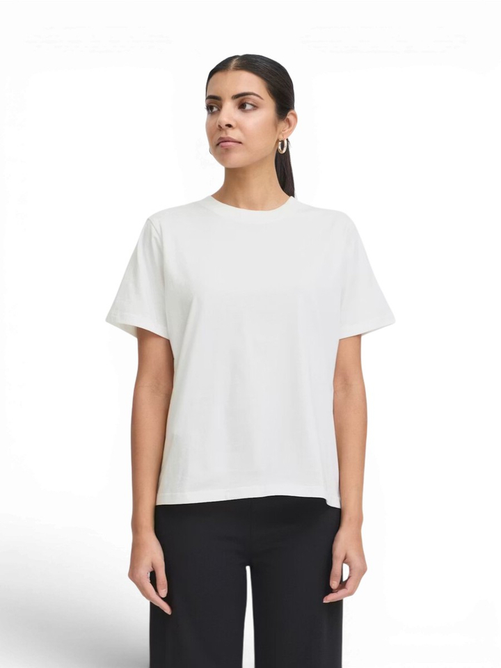 Wit katoenen t-shirt Palmer Ichi