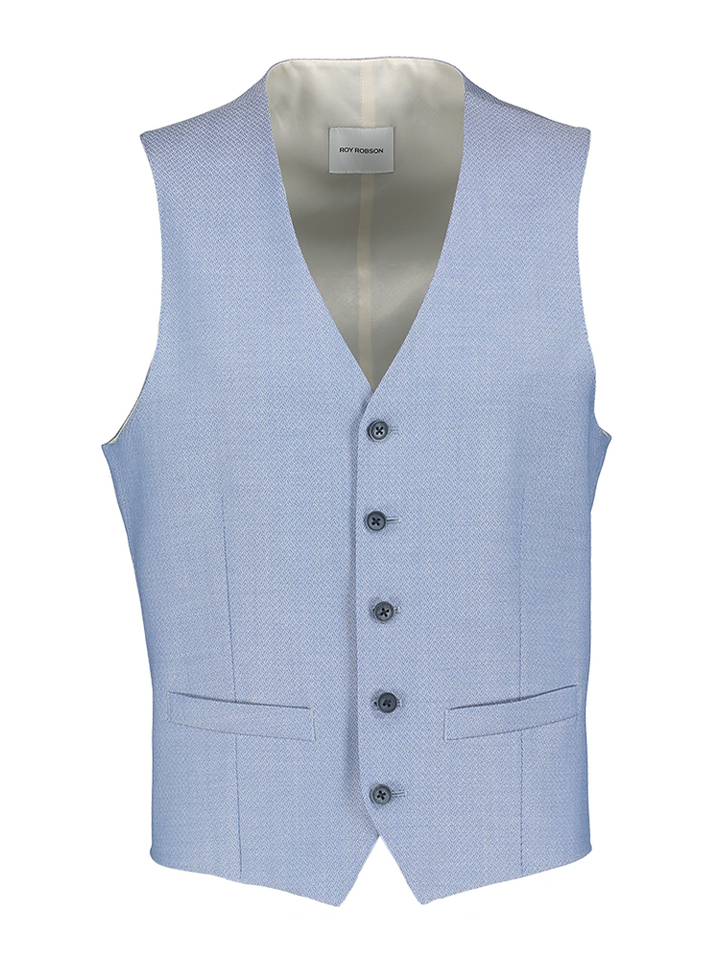 Blauwe ondervest Roy Robson