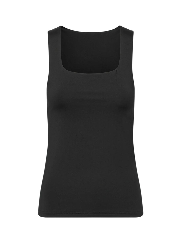 Zwarte top met stretch Rosemunde 